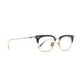 Chrome Hearts  Sluntradiction Black Gold Pleated Sunglasses