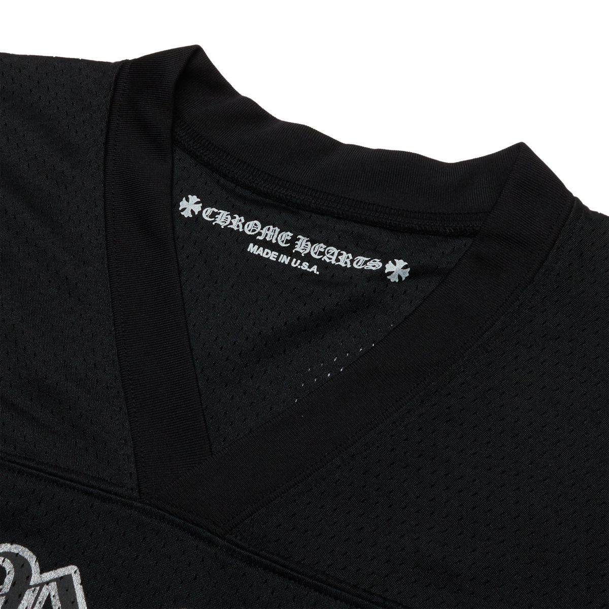 Chrome Hearts Stadium Mesh L/S Black Jersey