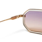 Chrome Hearts Stylida Crystal Gold Gradient Sunglasses