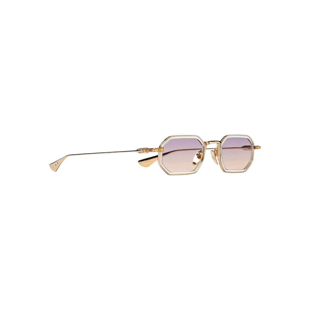 Chrome Hearts Stylida Crystal Gold Gradient Sunglasses