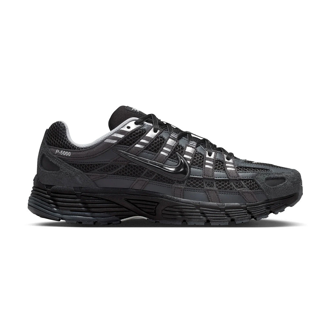 Nike P-6000 Suede Anthracite Metallic Silver
