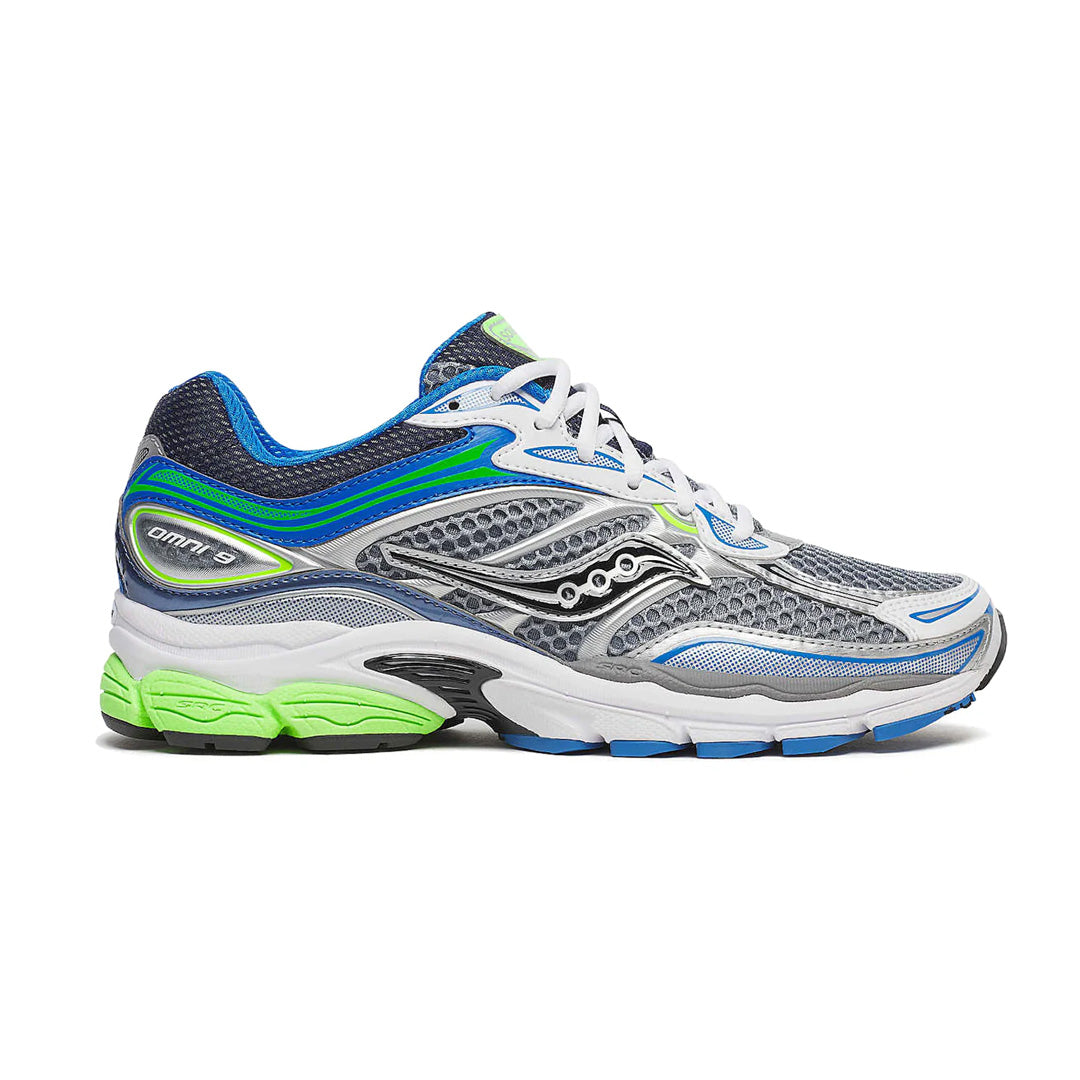 Saucony ProGrid Omni 9 Grey Slime Blue