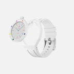 Huit Blanc Swatch x AP Royal Pop Rubber Case-Strap