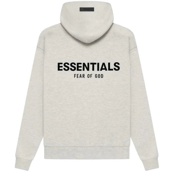 Fear Of God Essentials Hoodie 'Light Oatmeal' (SS22)