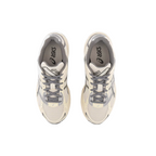JeevzPlug ASICS Gel-1130 women's sneakers in cream and clay grey with mesh upper and synthetic leather overlays