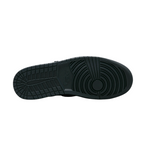 JeevzPlug Nike Air Jordan 1 x Travis Scott Low OG SP Black Phantom sneaker showing the black rubber outsole tread