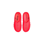 JeevzPlug Nike Mind 001 Slide in vibrant Solar Red with a sculpted one-piece upper and contoured footbed.