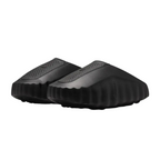 JeevzPlug Nike Mind 001 Slide in triple black with a minimalist molded upper and perforated detailing