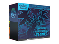 JeevzPlug Pokemon TCG Mega Evolution Phantasmal Flames Elite Trainer Box featuring a blue glowing Charizard design
