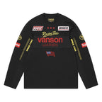 Supreme x Vanson L/S Black Top (SS26)