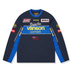 Supreme x Vanson L/S Navy Top (SS26)