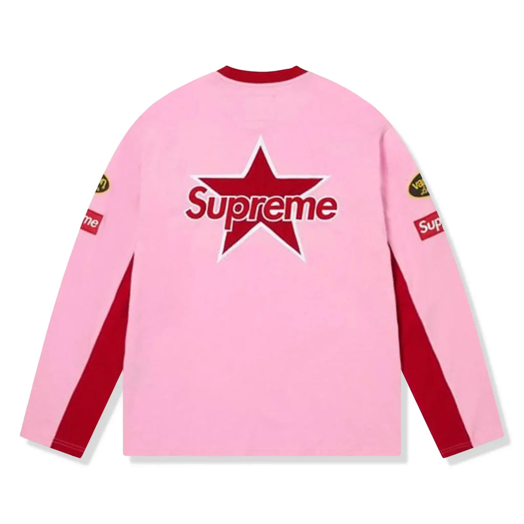 Supreme x Vanson L/S Pink Top (SS26)