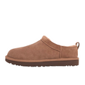 JeevzPlug UGG Micro Boot in Rocky Oak brown suede with a slip-on design and thick rubber sole