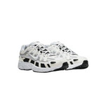 JeevzPlug Nike P-6000 Sail Wolf Grey sneaker with breathable white mesh, grey overlays, and black mudguard details.